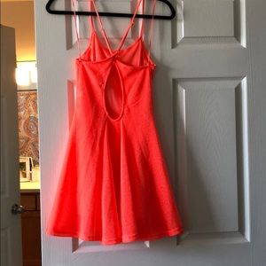NEON ORANGE DRESS